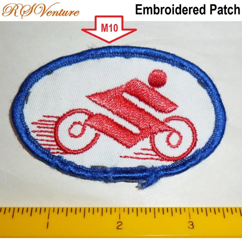 Buy 1 get 1 FREE, Vintage Suzuki Embroidered Patch